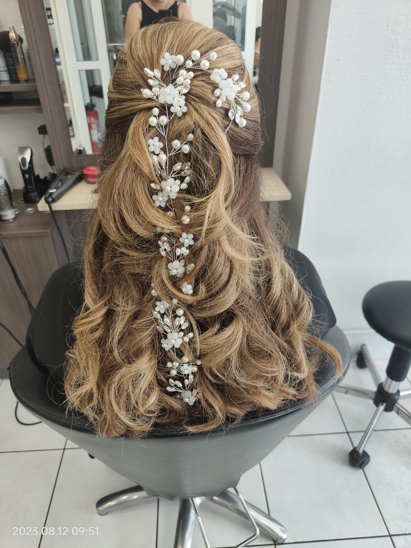 chignon mariée